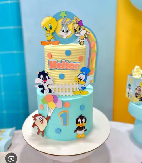 Arquivo de Corte Topo de Bolo Baby Looney Tunes