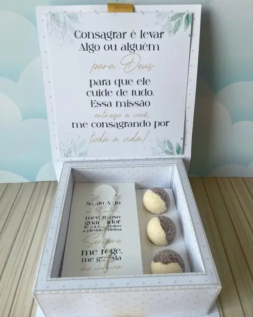 Arquivo Corte Caixa Convite Padrinhos Batizado