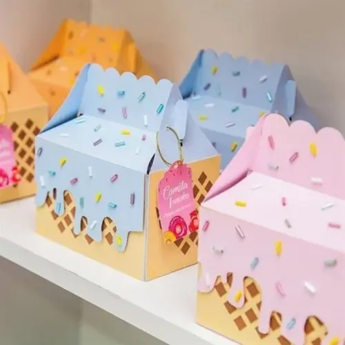 Arquivo de Corte caixa maleta sorvete