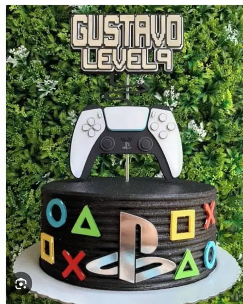 Arquivo de Corte Topo de Bolo Playstation 5