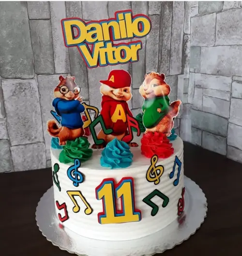 Arquivos de corte topo de bolo  Alvin e os Esquilos