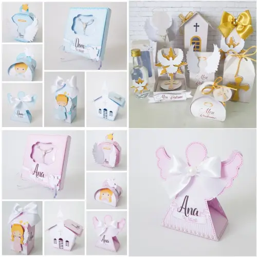 Arquivo de Corte  3 kits  Batizado