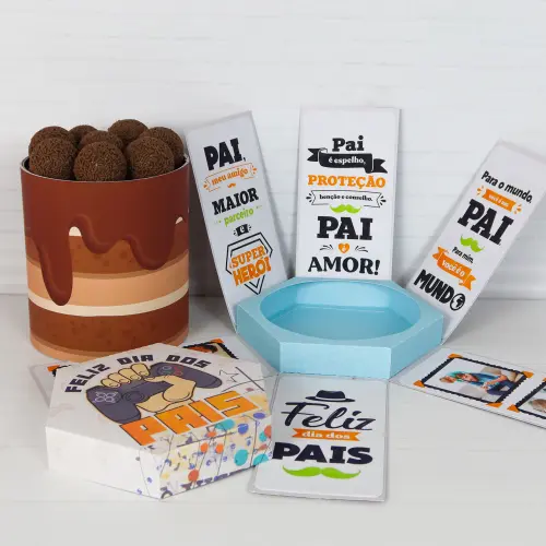 Arquivo de Corte caixa explosão dia dos pais