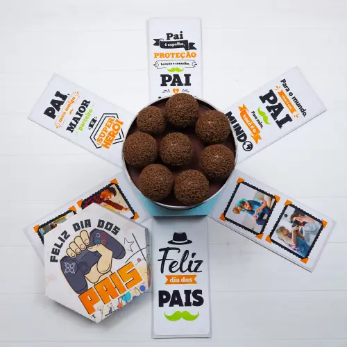 Arquivo de Corte caixa explosão dia dos pais