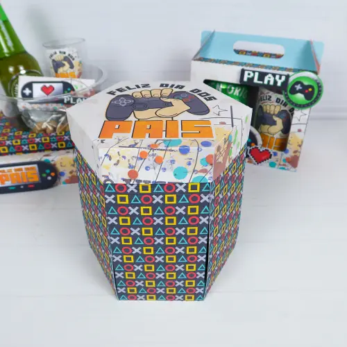 Arquivo de Corte caixa explosão dia dos pais