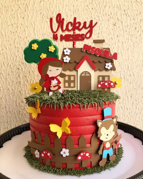 Arquivo de Corte Topo Chapeuzinho Vermelho