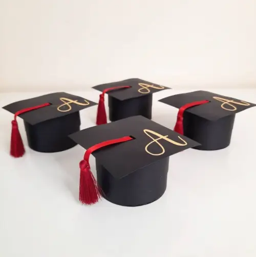 Arquivo de Corte Caixa capelo Formatura