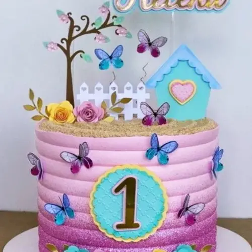 Arquivo de corte topo jardim encantado