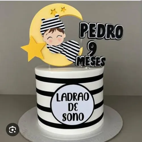 Arquivo de Corte Topo de Bolo Ladrão de Sono