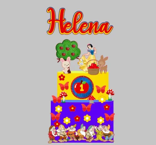 Arquivo de Corte Topo Branca de Neve