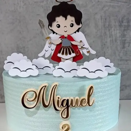 Topo santinho são miguel arcanjo