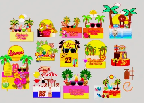 Arquivo de corte Topos de bolo tardezinha