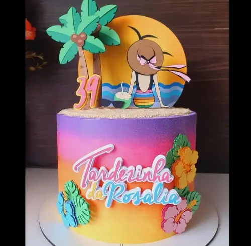 Arquivo de corte Topo de bolo tardezinha