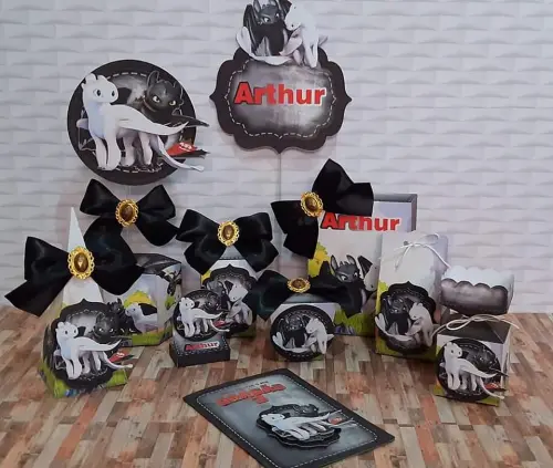 Arquivo de Corte kit Treinar Seu Dragão