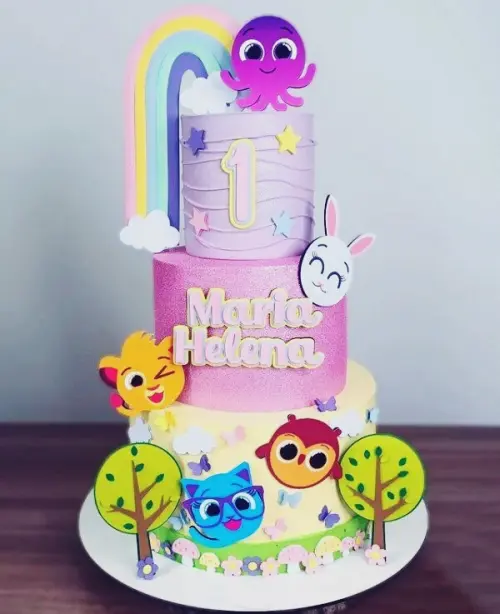 Arquivo de corte topo bolofofos menina