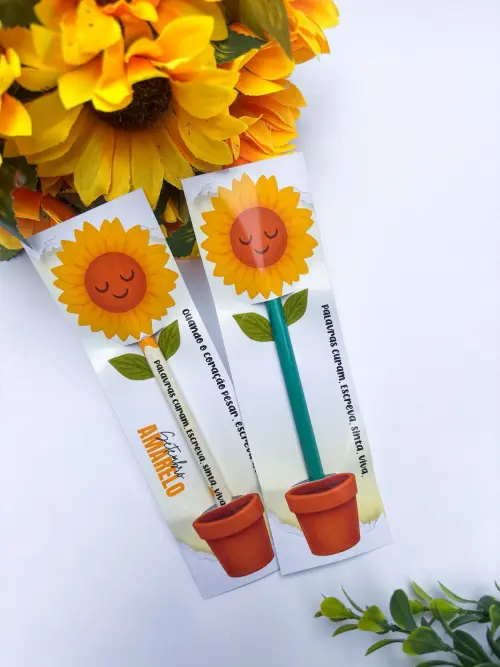 Arquivo de corte cartão lapis setembro amarelo