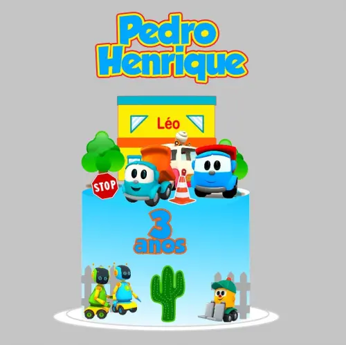 Arquivo de Corte Topo Leo e o caminhão