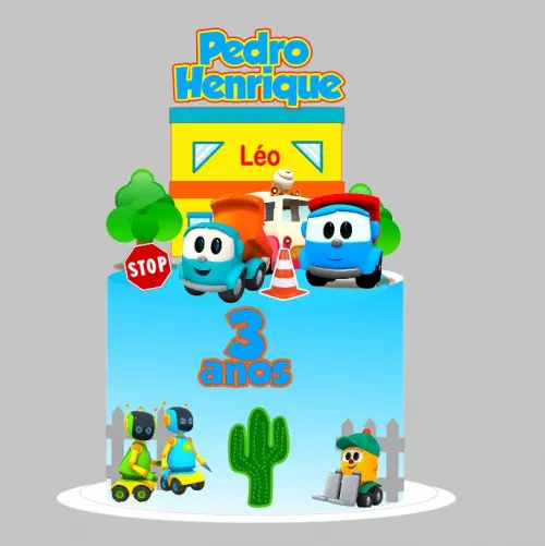 Arquivo de Corte Topo Leo e o caminhão