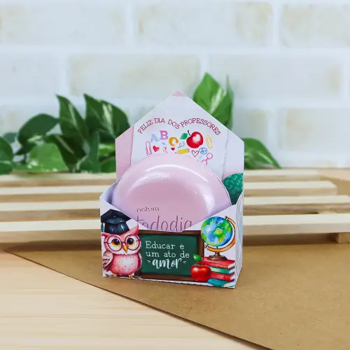 Arquivo de corte card caixa sabonete dos Professores