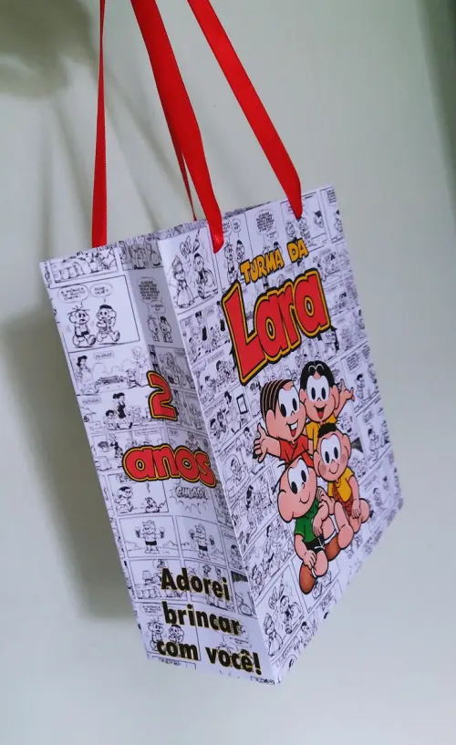 Arquivos de Corte Sacola Turma da Monica