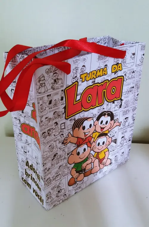 Arquivos de Corte Sacola Turma da Monica