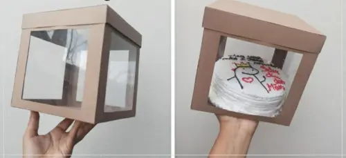 Arquivo de Corte Caixa Cake Bento 18 x 22