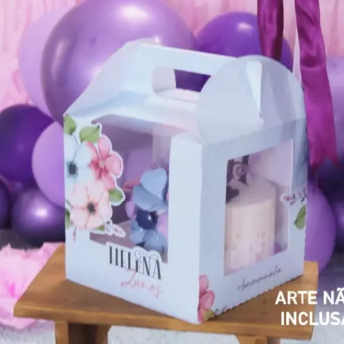 Arquivo de Corte Caixa para Mini Bolo