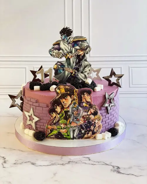 Arquivo De Corte Topo De Bolo Animes Jojos Bizarre Adventure