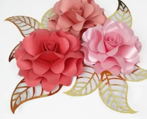 Arquivo de corte topo de bolo flores coração