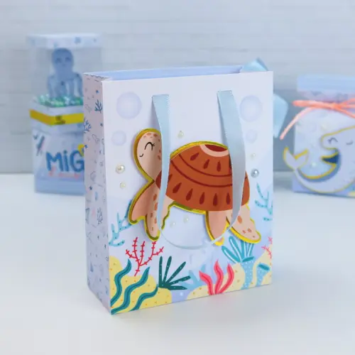 Arquivo de Corte Sacolinha Fundo do Mar