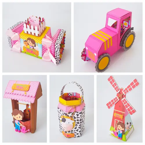 Arquivo de Corte Fazendinha menina