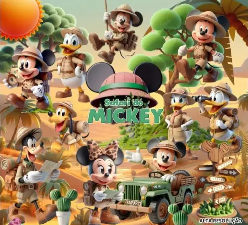 Arquivo Digital Mickey Safari
