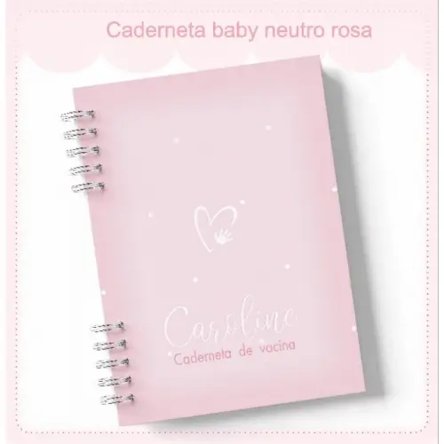 Arquivos Digitais caderneta Caderno de Emoções Rosa