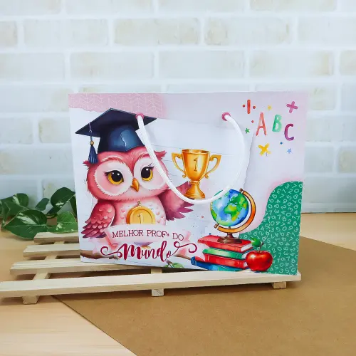 Arquivo de Corte Sacola Dia dos Professores