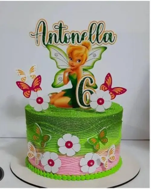Arquivo de Corte Topo de bolo Tinker Bell