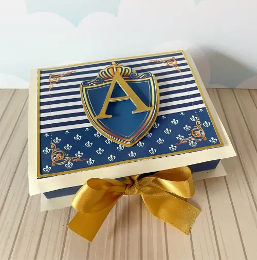 Arquivo de Corte caixa convite principe realeza