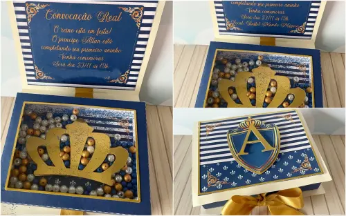 Arquivo de Corte caixa convite principe realeza