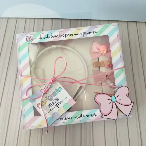 Arquivo de corte caixa para laços