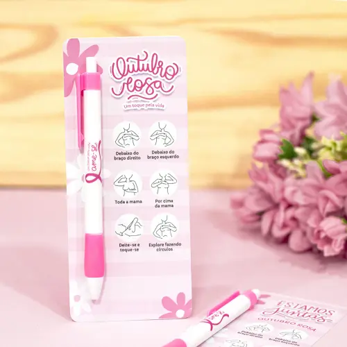 arquivo digital card caneta outubro rosa