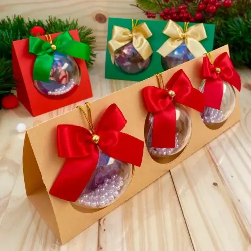 Arquivo de Corte Caixas para Esferas Natal