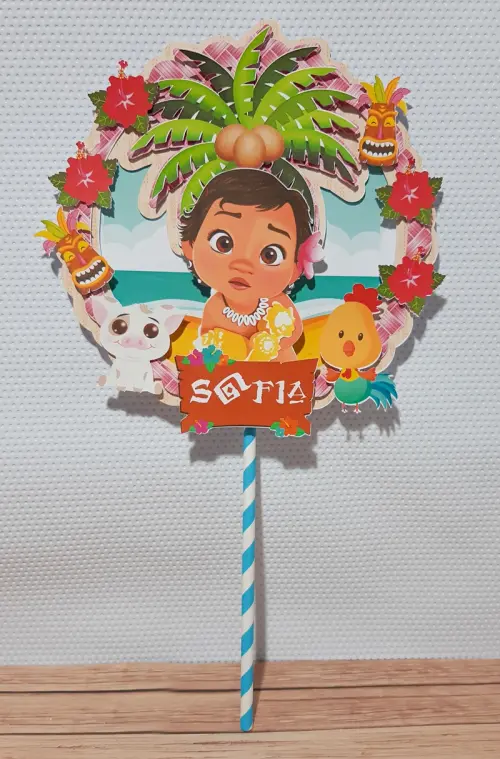 Arquivo de corte kit moana baby