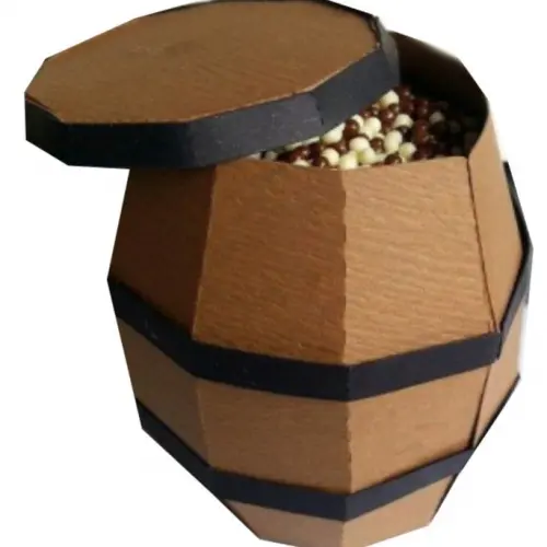 Arquivo de Corte Caixa Barril