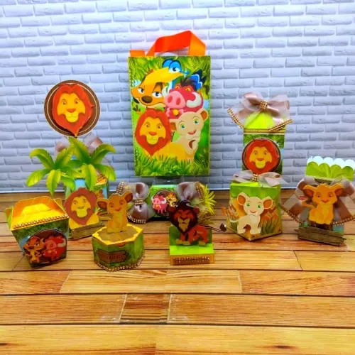 Arquivo de Corte kit rei leão