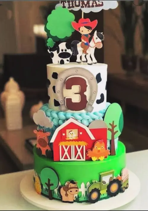 Arquivo de Corte topo fazendinha menino