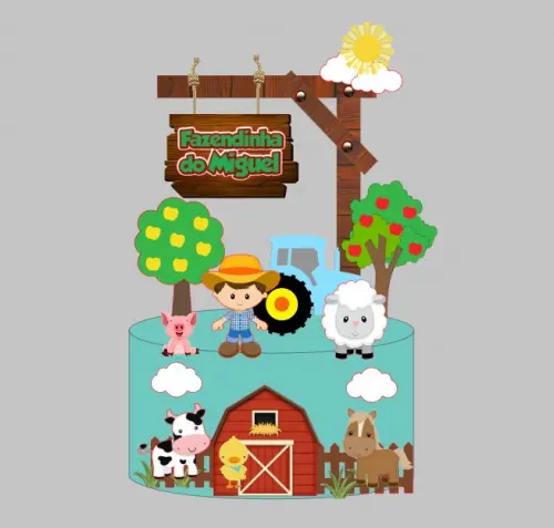 Arquivo de Corte topo fazendinha