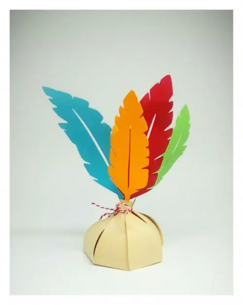 Arquivo de Corte caixa peteca em pdf e studio