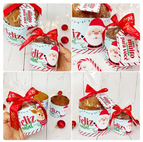 Arquivo de Corte Cintas de Panetone pdf e Png