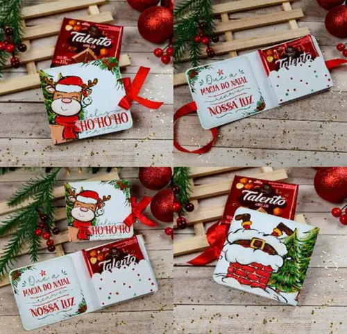 Arquivo de Corte Cartao Talento de Natal