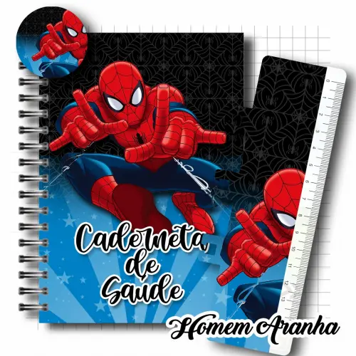 Arquivo Digital caderneta da saude homem aranha