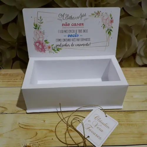 Arquivo de corte caixa convite padrinhos